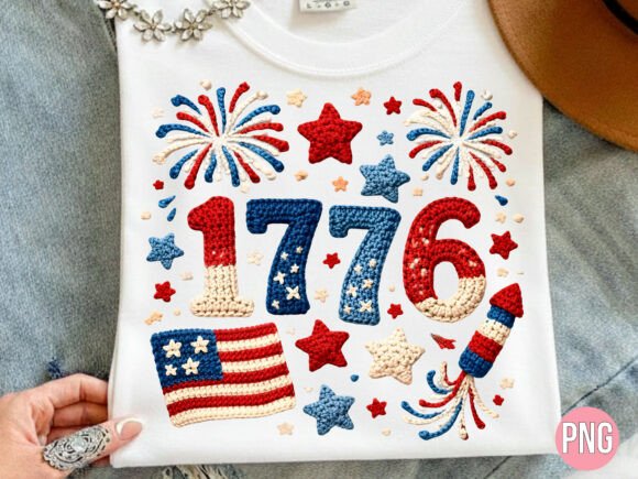 1776 Patriotic Independence Day PNG for Creators