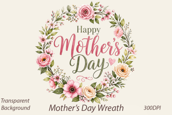 Evaluating the Floral Happy Mother's Day PNG for Professional Creative Workflows