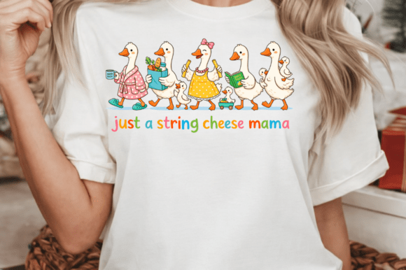 Integrating the Just a String Cheese Mama Goose PNG into Your Creative Workflow