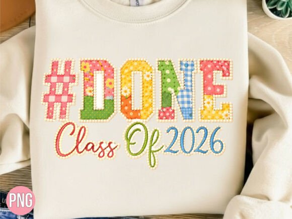 Patchwork Done Class of 2026 PNG: A Designer's Guide