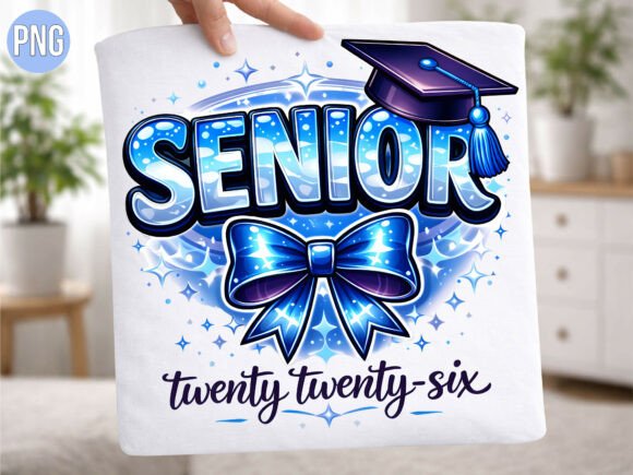 Senior 2026 Blue Sparkle Coquette Bow PN: A Creative Essential