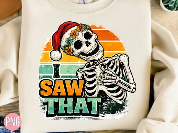 Unleashing Creative Potential with a Retro Skeleton Santa Hat Digital Design