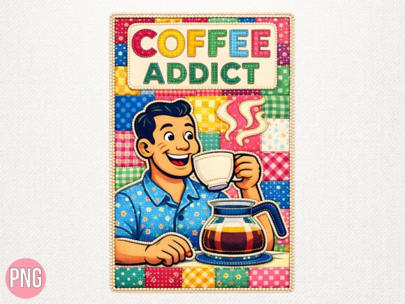 Unlocking Creativity: The Ultimate Guide to Using Retro Coffee Addict Quote T-shirt PNGs for Your Projects