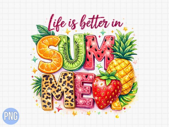 Unlocking Summer Vibes: A Guide to the Life is Better in Summer Fruit PNG