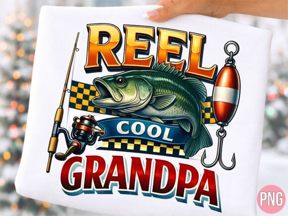 Why the Reel Cool Grandpa Fishing Sport PNG is the Perfect Asset for Your Next Creative Project